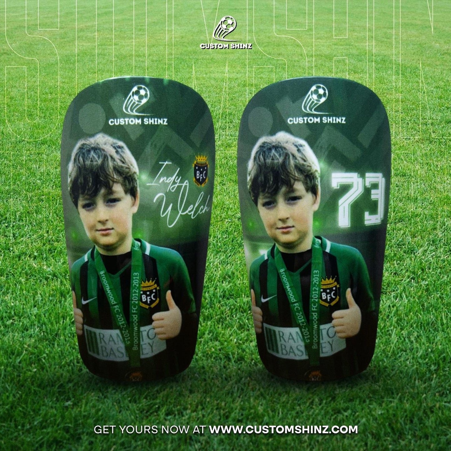 Personalised Shin Pads